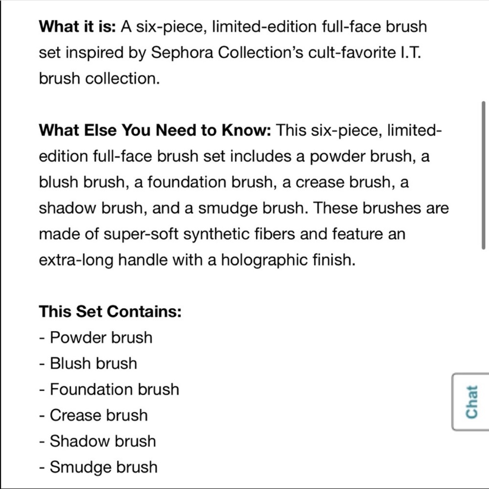 🌟 Sephora Collection All Is Bright 6-pc Brush Set - Picture 5 of 5